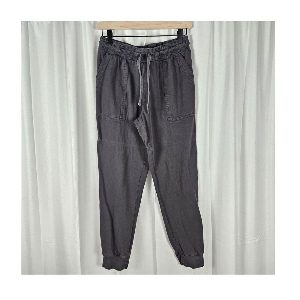 Splendid Gray 100% Rayon Jogger Athleisure Pants Women’s Size XS